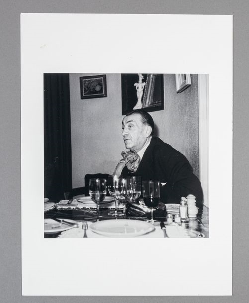 André Gamet | Portrait of Fernand Point at the Pyramid (1953) | MutualArt