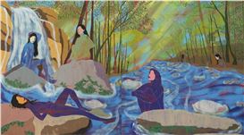 Anoushka Mirchandani Conjures Ancient Mythological Nature Spirits in Vibrant Oil Paintings
