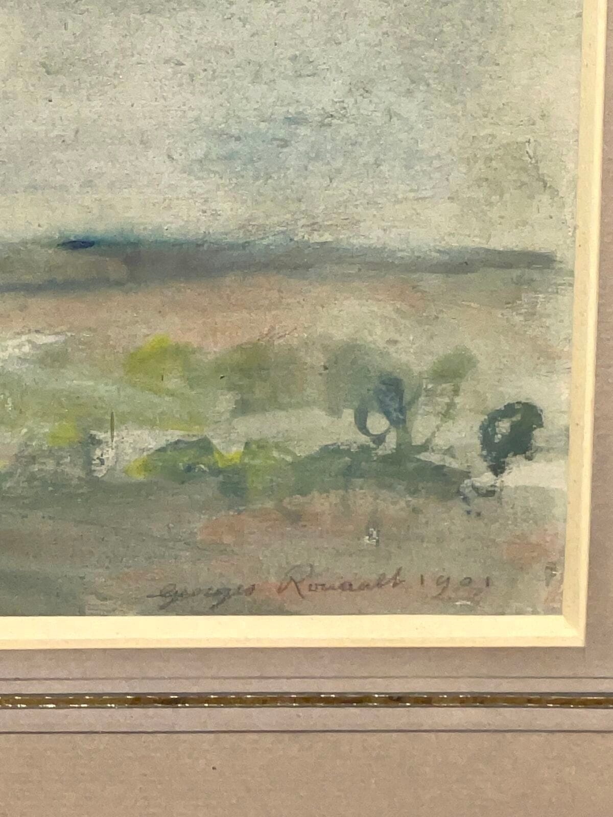 Georges Rouault | Landscape (1901) | MutualArt