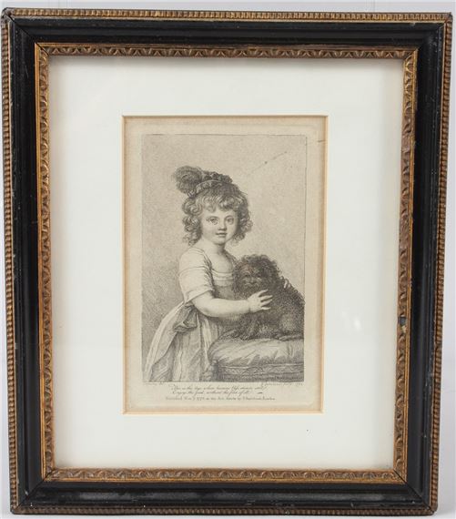 Francesco Bartolozzi | A Victorian Engraving of An Angel | MutualArt