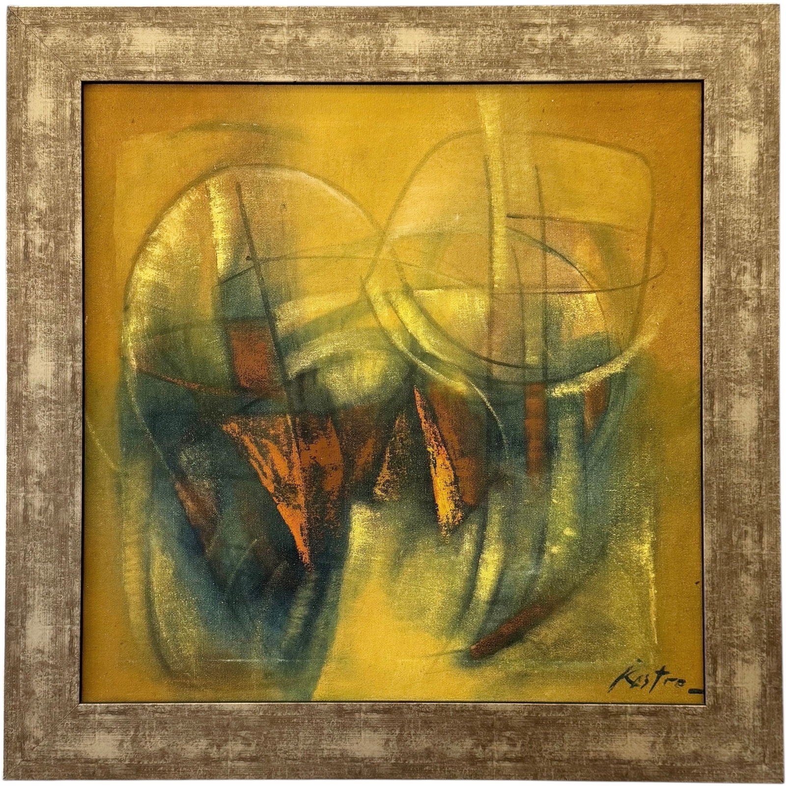 Cas­tro Soto | Costa Rican Abstract Expressionist Painting | MutualArt
