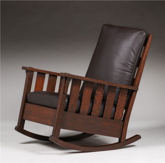 Gustav Stickley | ROCKER (Circa 1910) | MutualArt