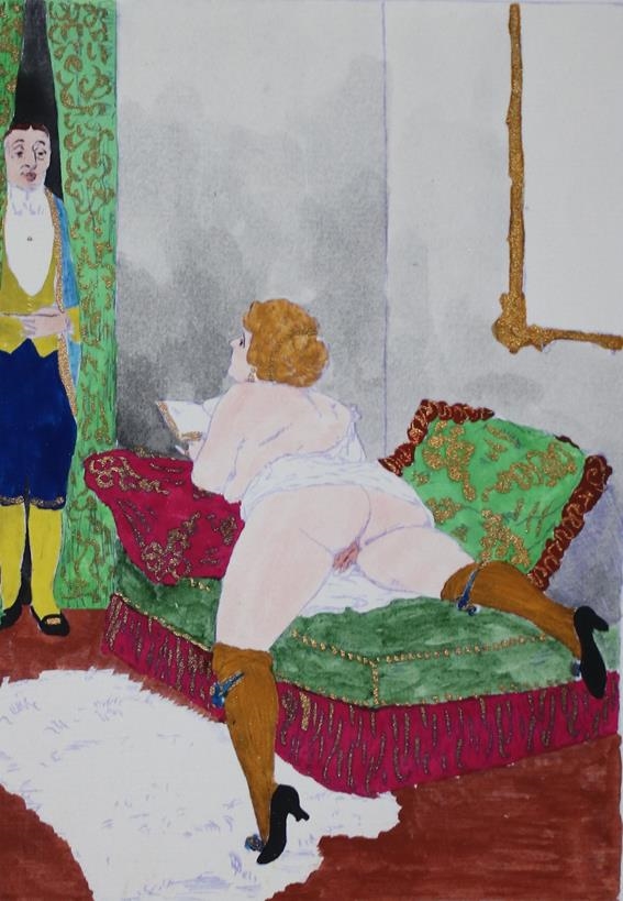 Heinrich Lossow | Ein treuer Diener (1890) | MutualArt
