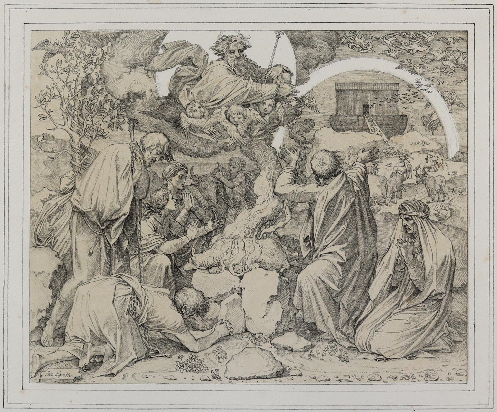 Jacob Speth | Turmbau zu Babel (1850) | MutualArt