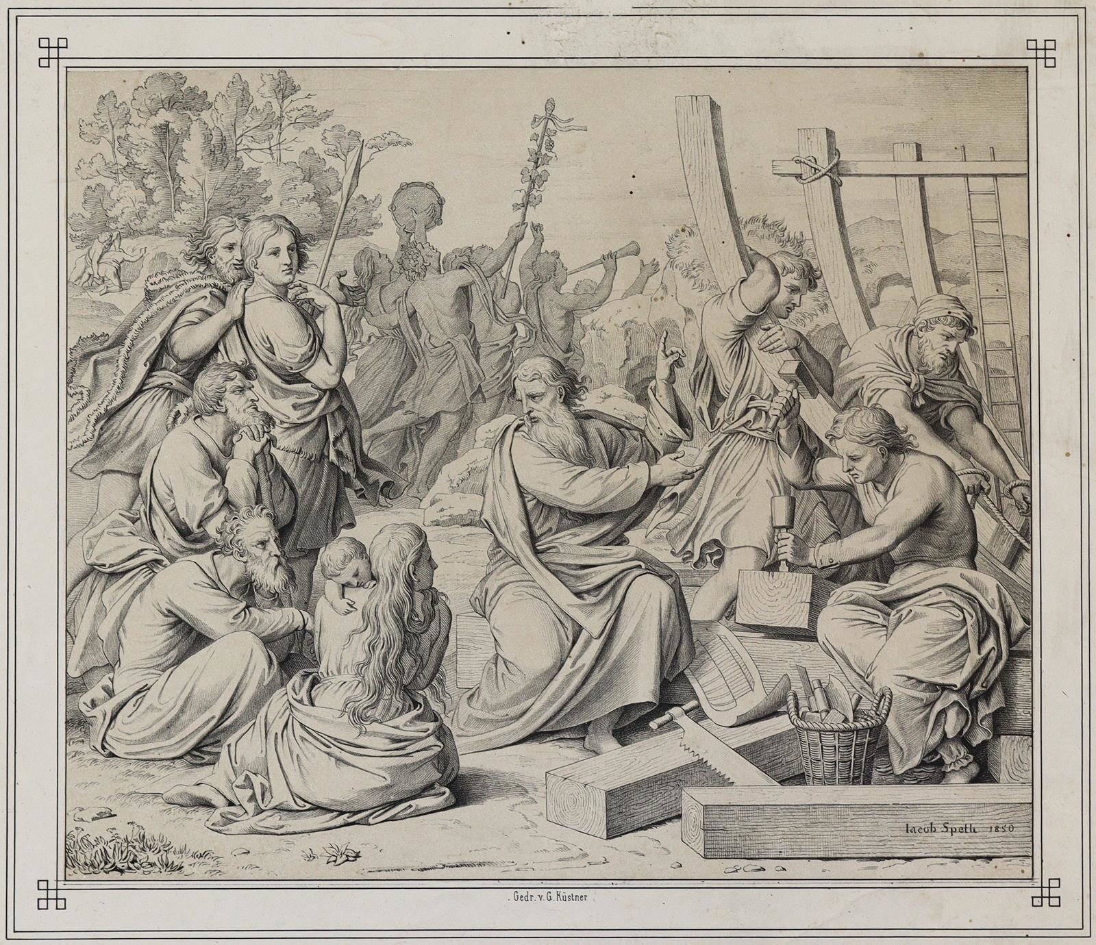Jacob Speth | Turmbau zu Babel (1850) | MutualArt