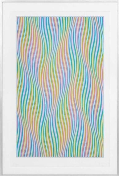 Riley Bridget | Elapse (1982) | Artwork performance at auction | MutualArt