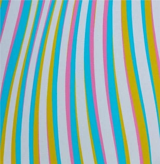 Bridget Riley | Elapse (1982) | MutualArt