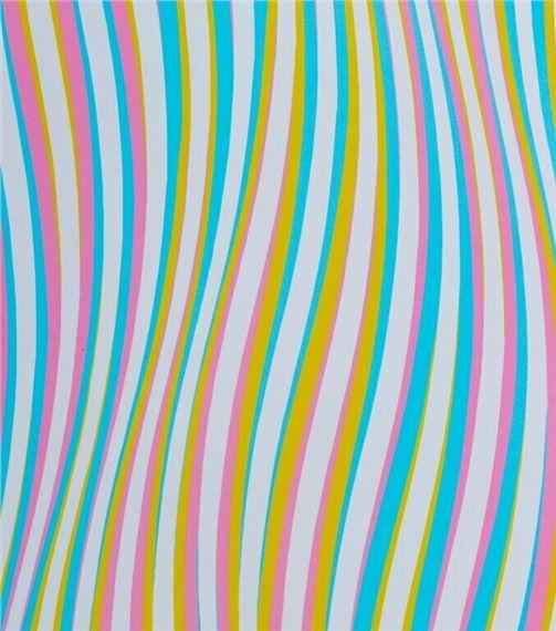 Bridget Riley | Elapse (1982) | MutualArt