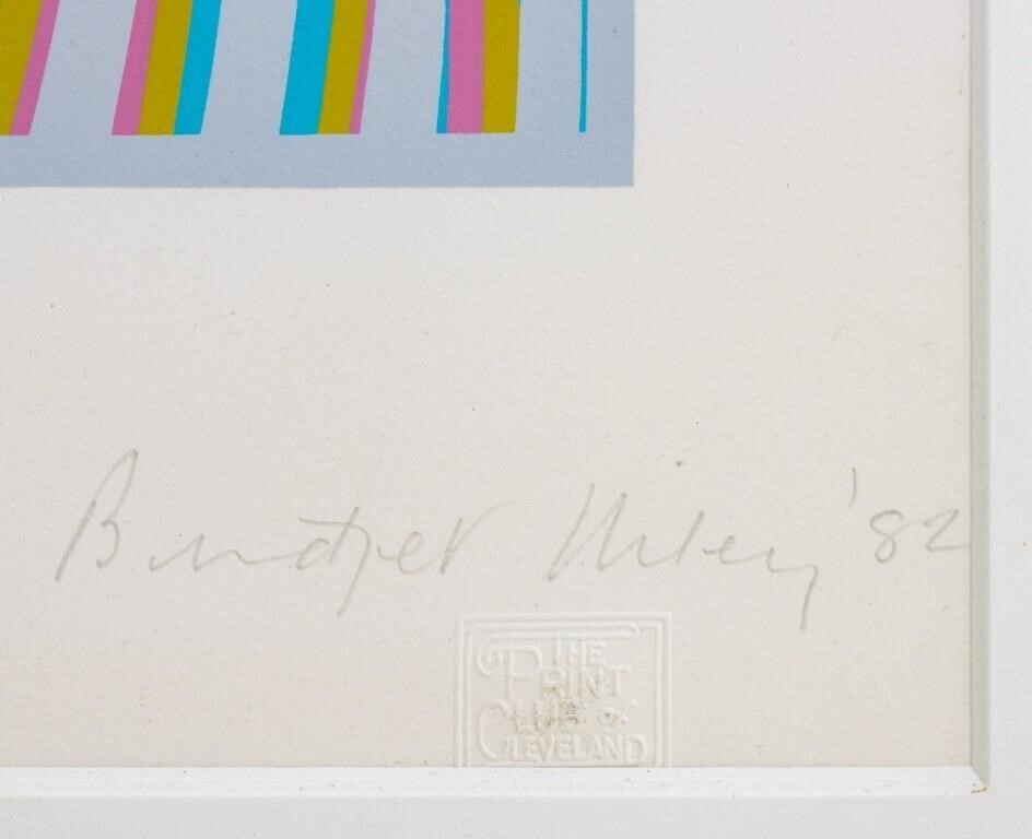 Bridget Riley | Elapse (1982) | MutualArt