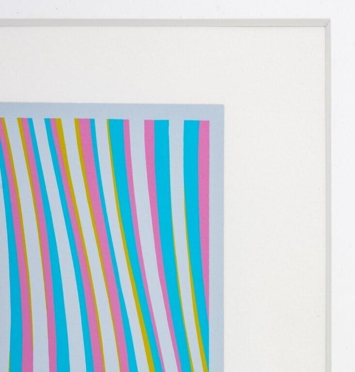 Bridget Riley | Elapse (1982) | MutualArt