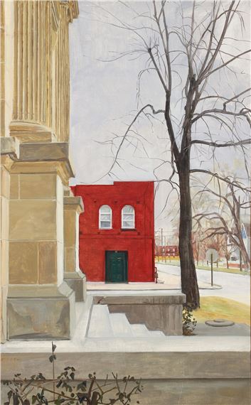 Félix de la Concha | Front Stairs and Fluted Columns (Circa 1985 ...