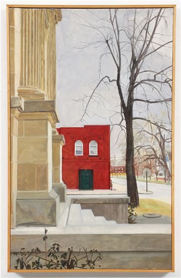 Félix de la Concha | Front Stairs and Fluted Columns (Circa 1985 ...