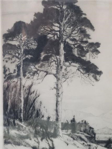 John George Mathieson | Vintage John G. Mathieson original drypoint ...