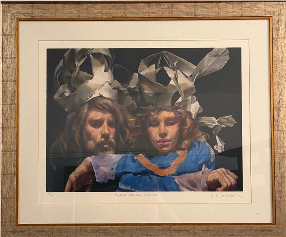 The painter with Mary - Project 14 - Robert Lenkiewicz