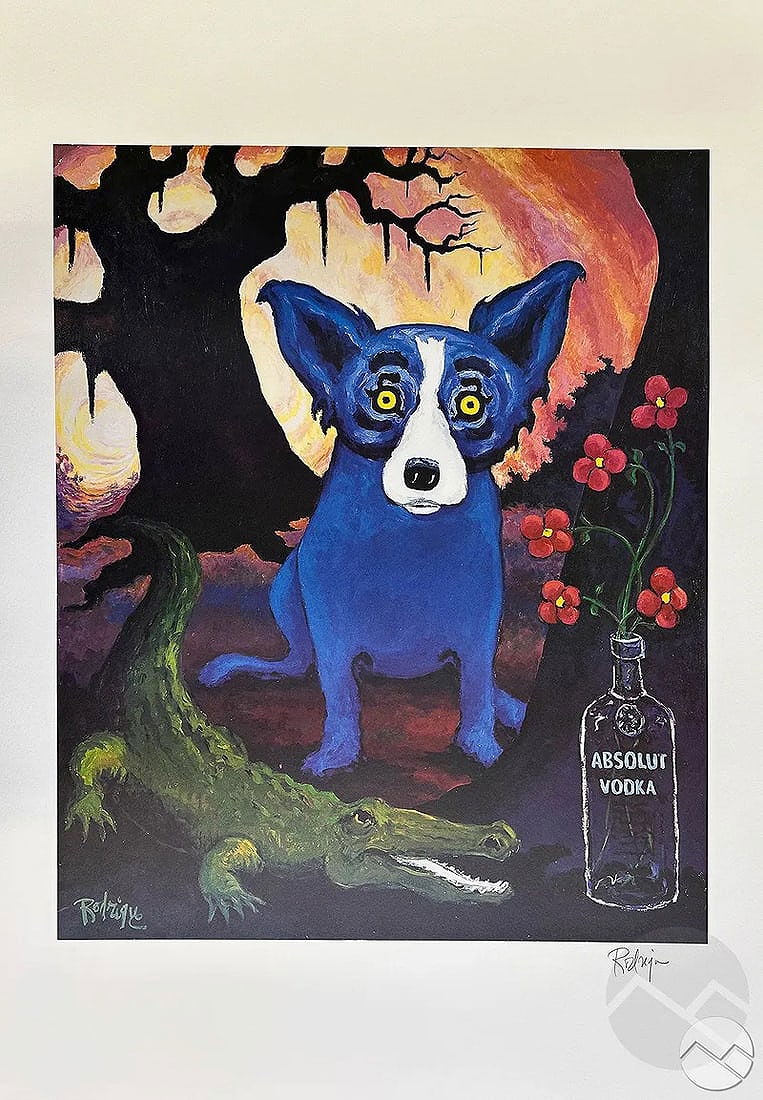 George Rodrigue | Absolut Louisiana (1992) | MutualArt