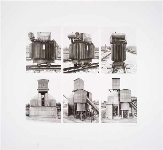 Transformator und Silo - Bernd & Hilla Becher
