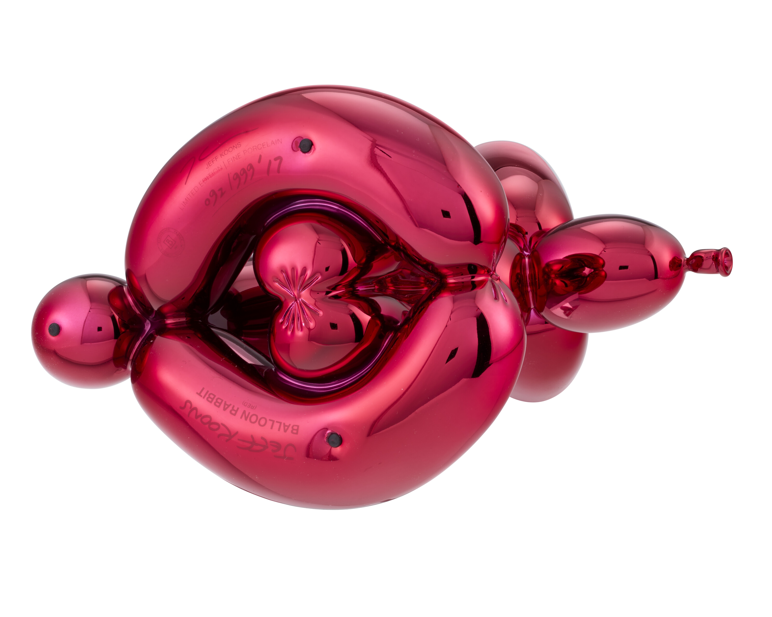 Jeff Koons | Balloon Rabbit (Red) (2017) | MutualArt