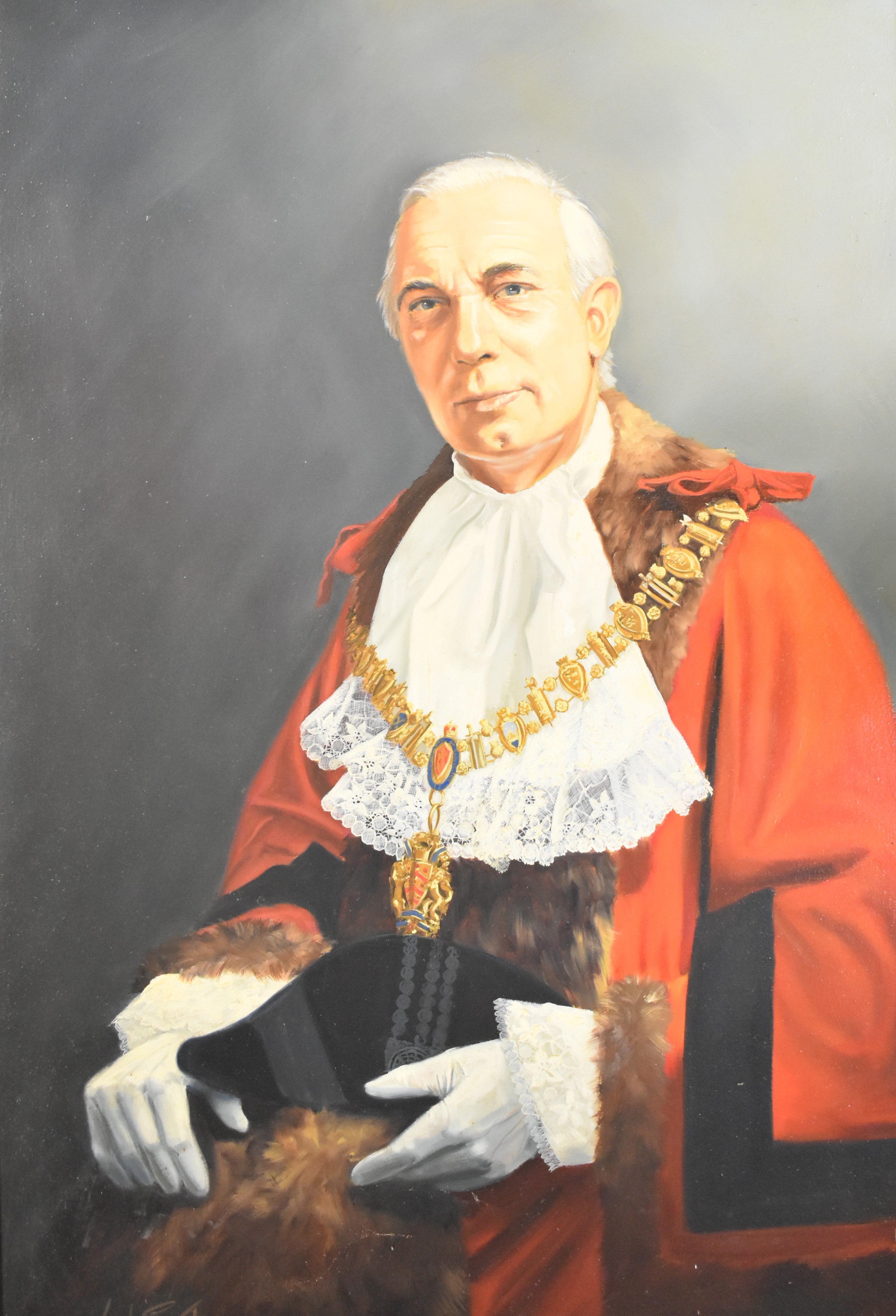 Keith English | Frederick King in his mayoral regalia | MutualArt