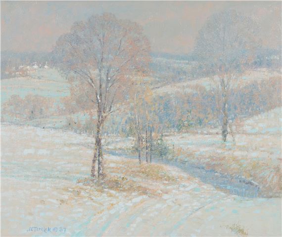 Vermont Winter Scene - John Charles Terelak
