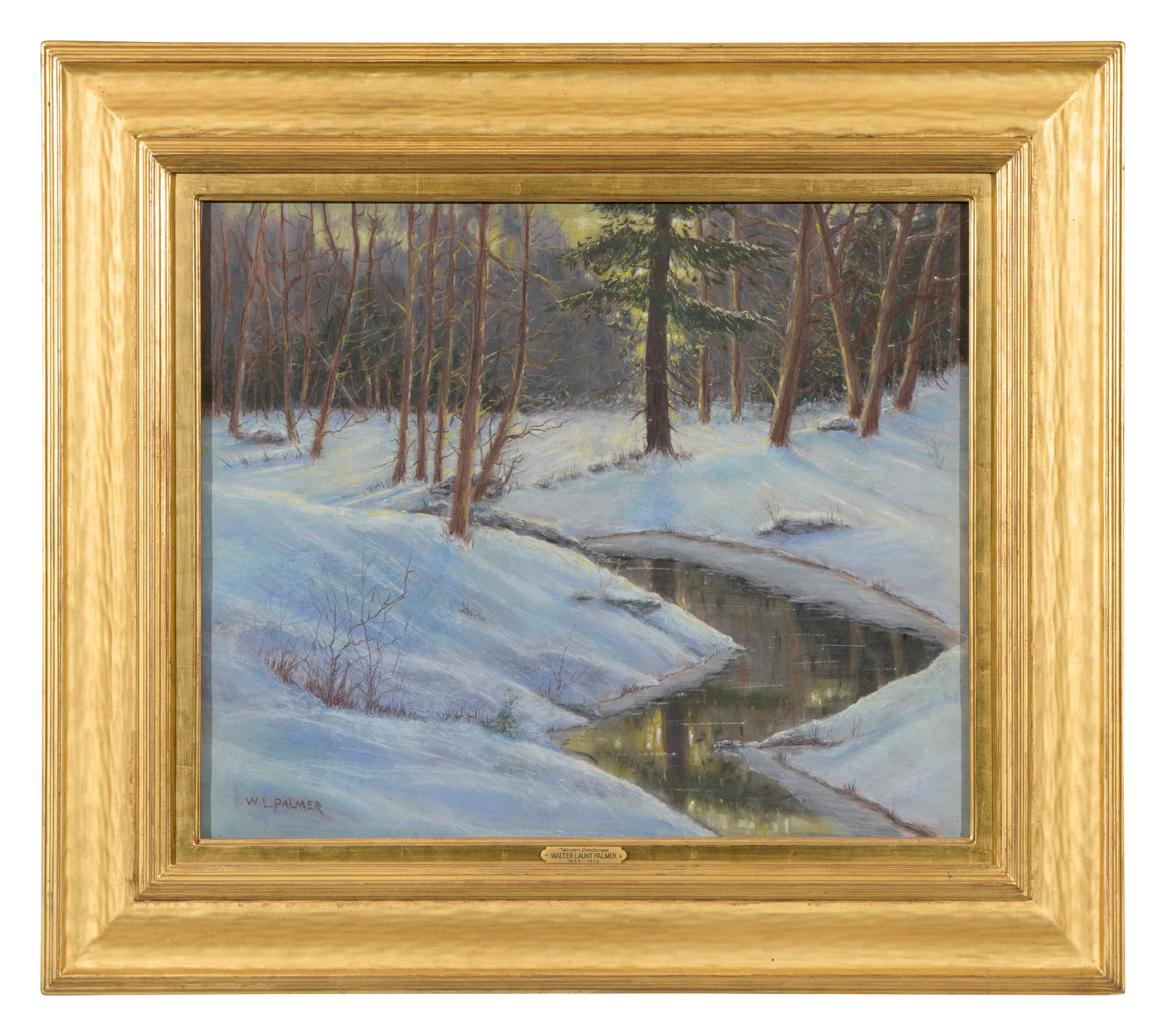 Walter Launt Palmer | Winter Stream | MutualArt
