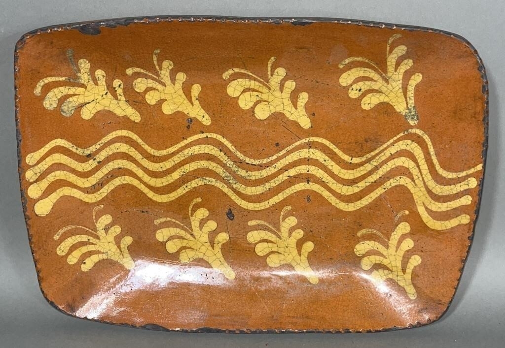 Greg Shooner | reproduction slipware platter (Circa 1998) | MutualArt