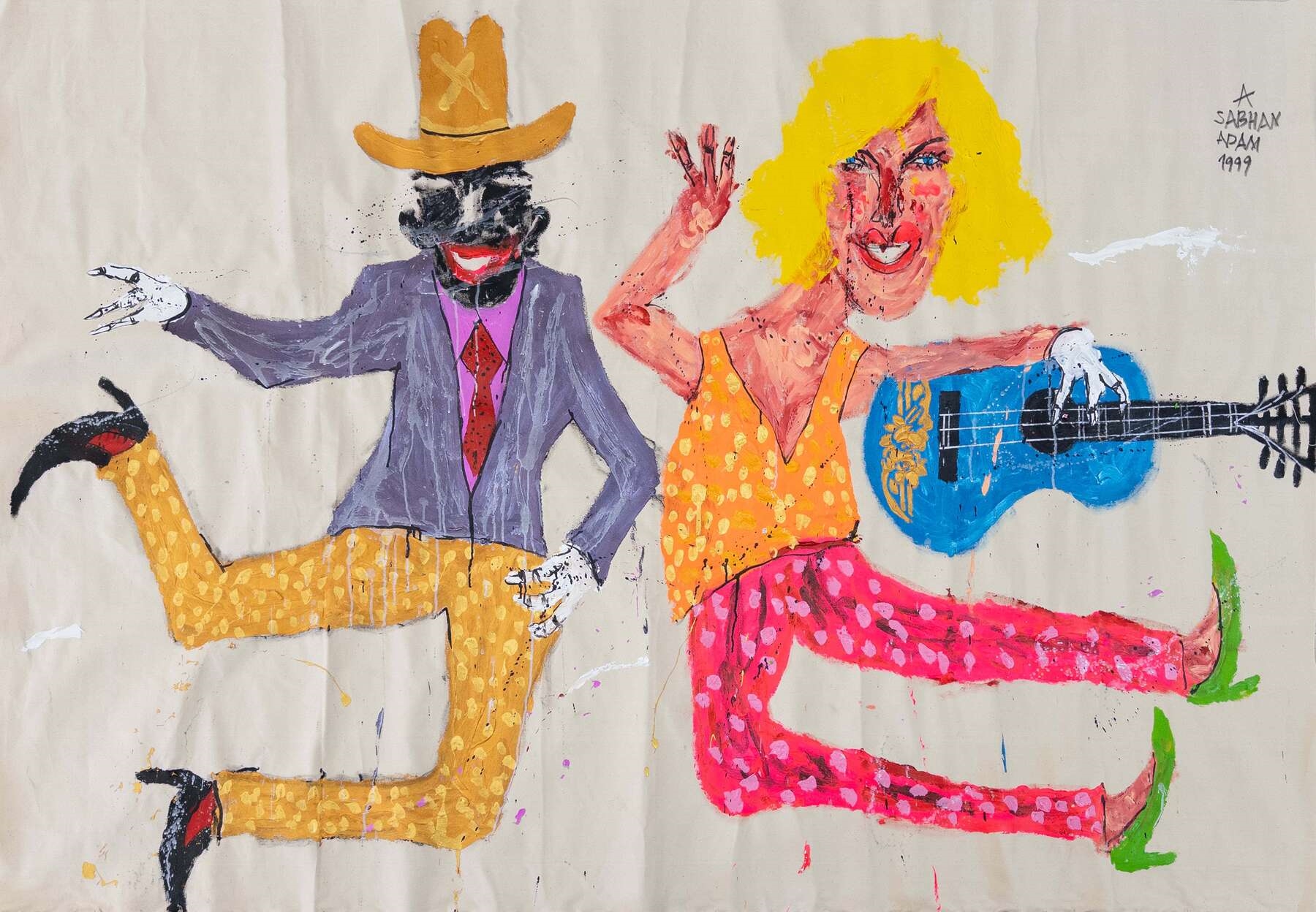 Sabhan Adam | Musical Lovers (1999) | MutualArt