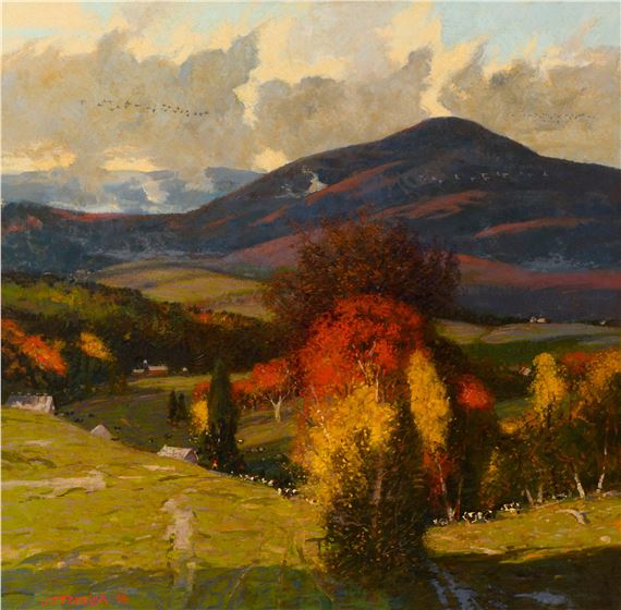 Migration (Mount Mansfield from Jeffersonville, VT - John Charles Terelak