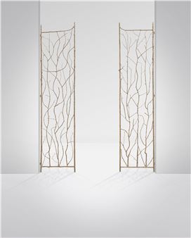 Paire de portes, commande spéciale pour l'exposition retrospective 'Les Lalanne', Musée des Arts Décoratifs, Paris, 2010