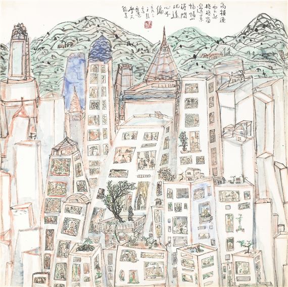 Skyscrapers of Hong Kong - Yu Peng
