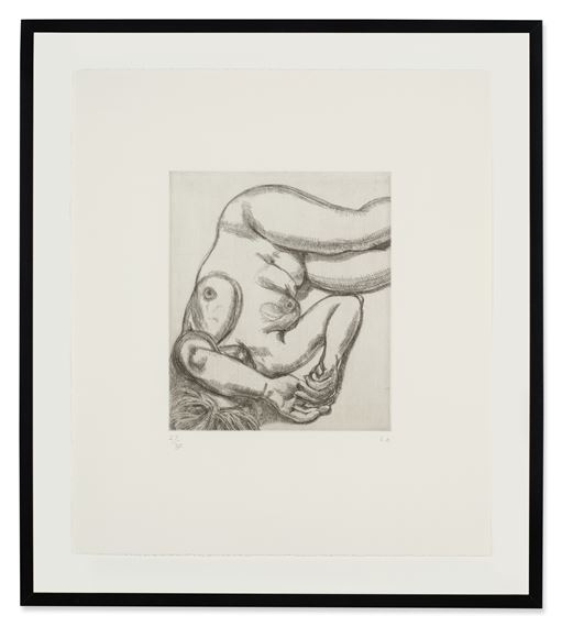 Lucian Freud | Woman on a Bed (1991 - 1992) | MutualArt
