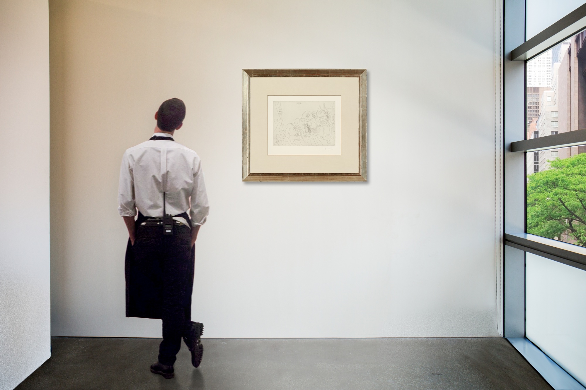 Pablo Picasso | Raphäel et la Fornarina. II. Avec un voyeur caché, from ...