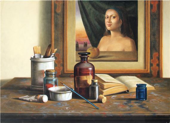 Visita allo studio - Antonio Nunziante