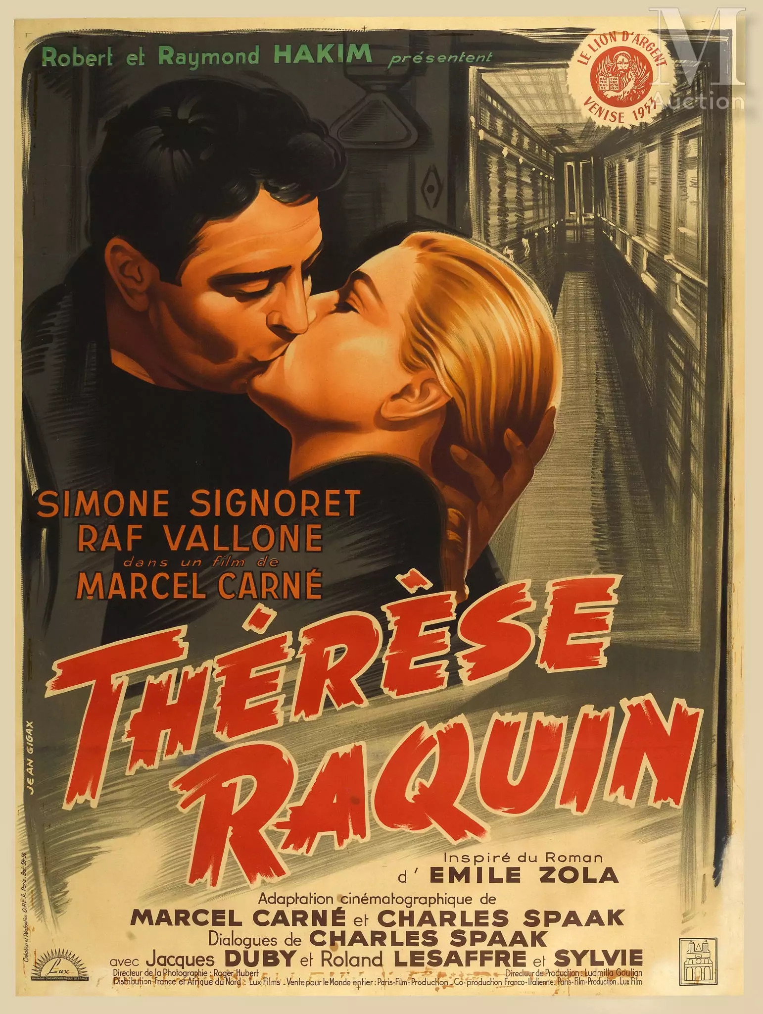 Jean Gigax | THÉRÈSE RAQUIN (1953) | MutualArt