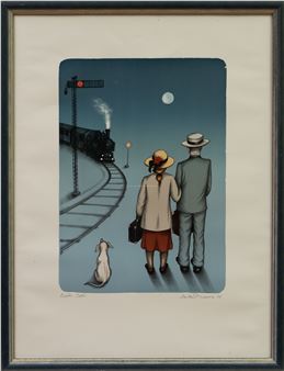 Čekání na vlak - Iva Hüttnerová