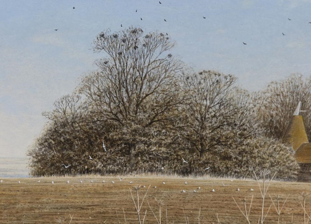 Simon Turvey | Gouache on Paper Landscape | MutualArt