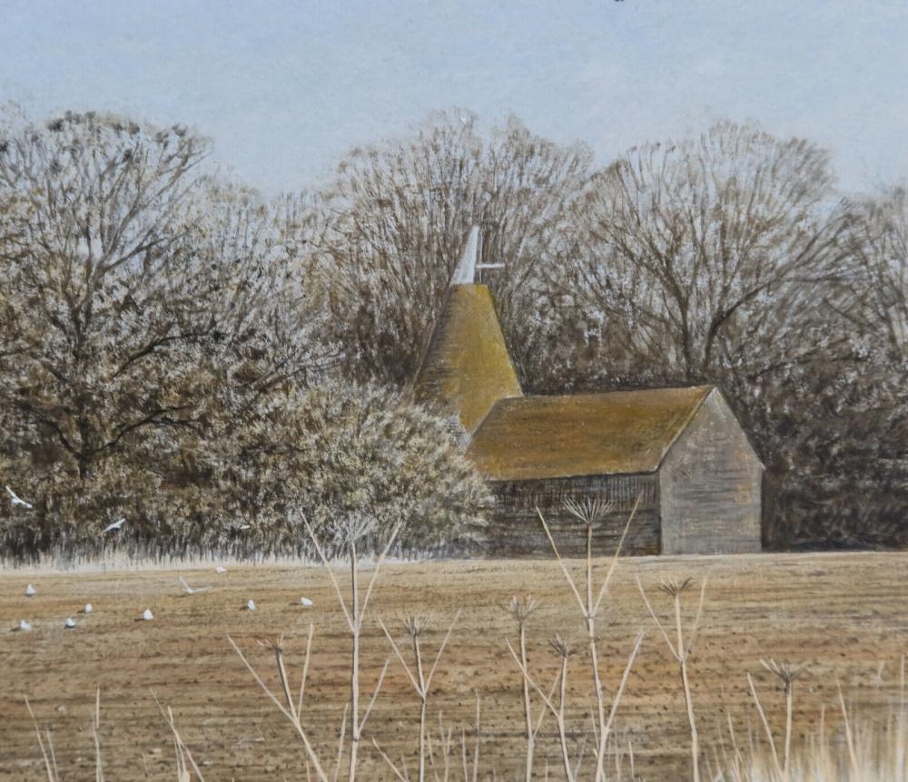 Simon Turvey | Gouache on Paper Landscape | MutualArt