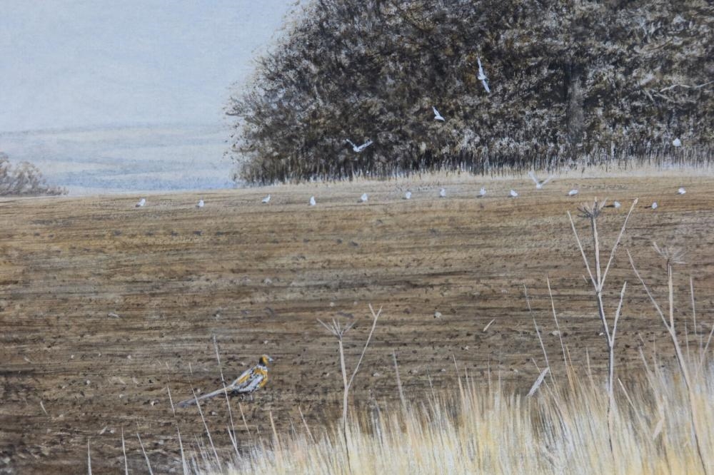Simon Turvey | Gouache on Paper Landscape | MutualArt