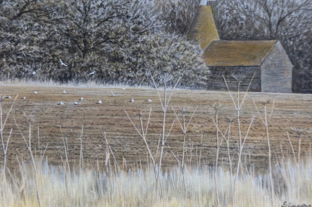 Simon Turvey | Gouache on Paper Landscape | MutualArt