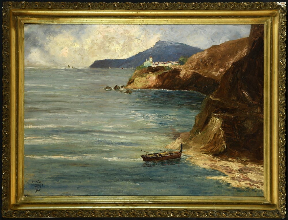 George Fürst | Ligurische Küste (1922) | MutualArt
