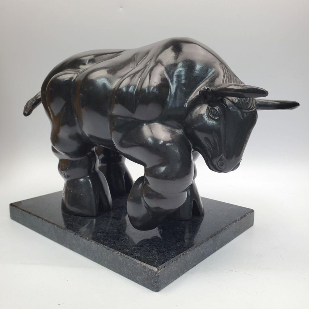 Fernando Botero | Bull Sculpture (1992) | MutualArt