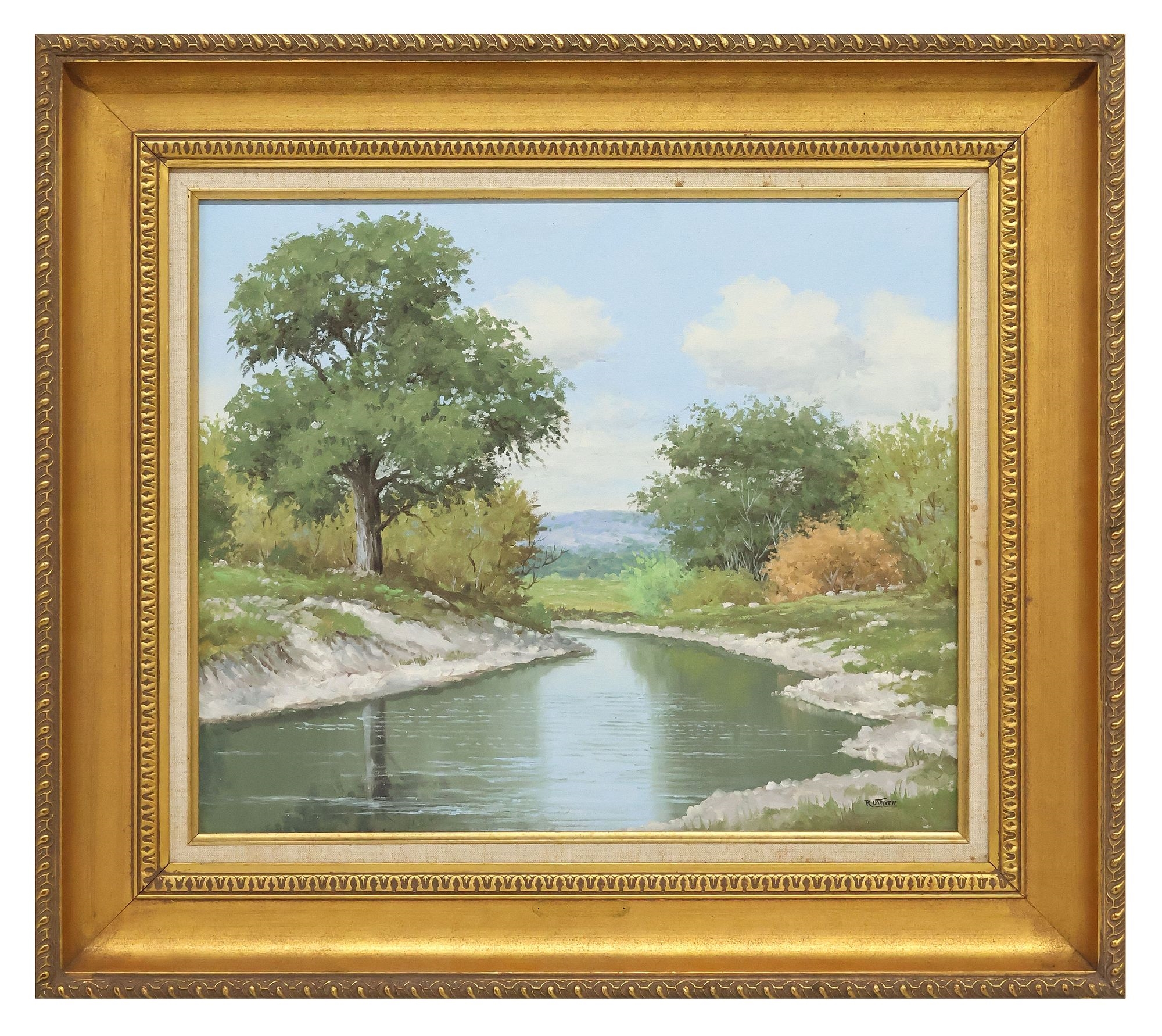 Jerry Ruthven | Texas River Landscape | MutualArt