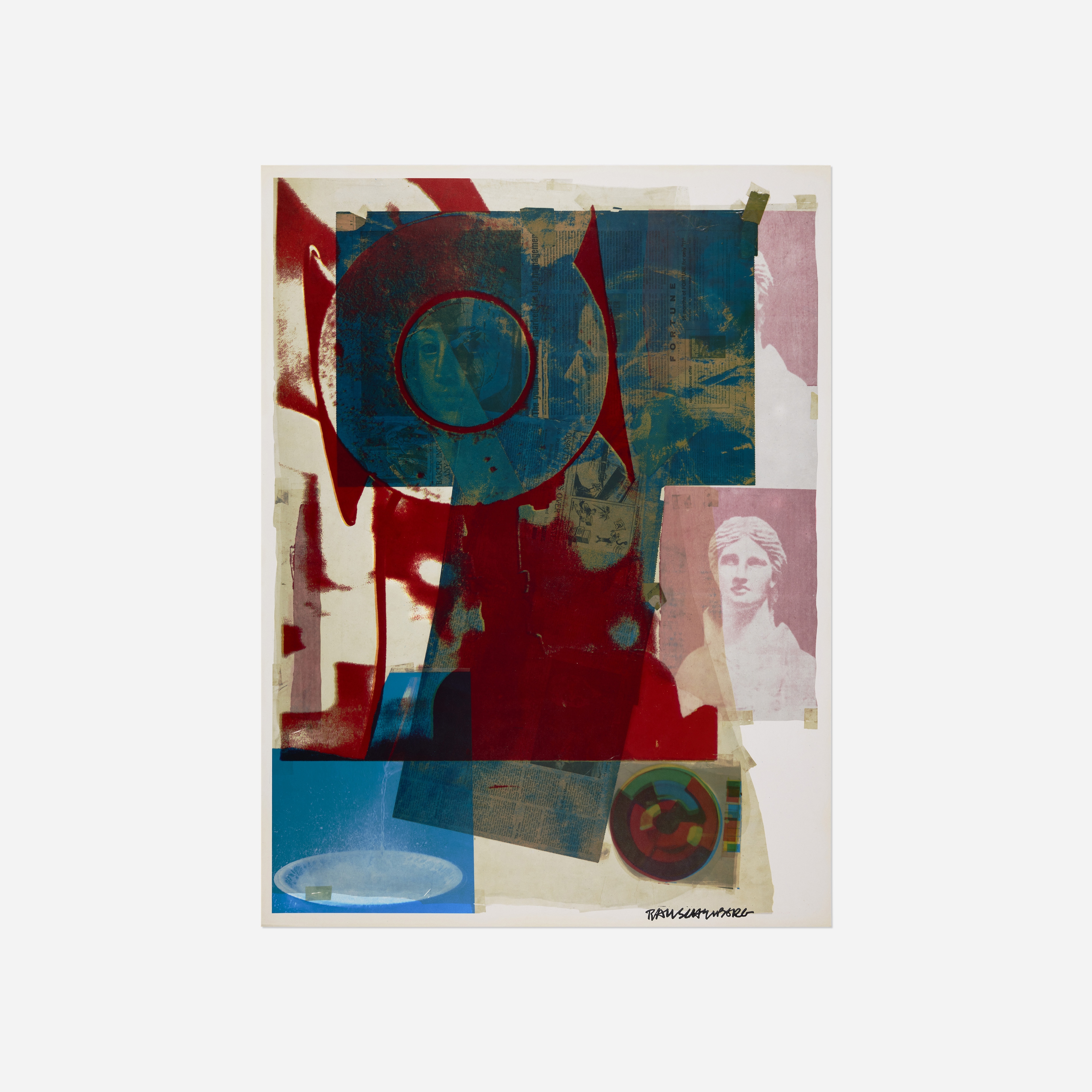 Robert Rauschenberg | Quarry Local One (1968) | MutualArt