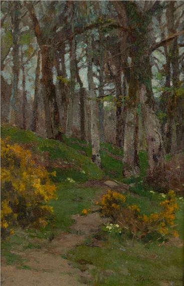 WOODLAND - Samuel John Lamorna-Birch
