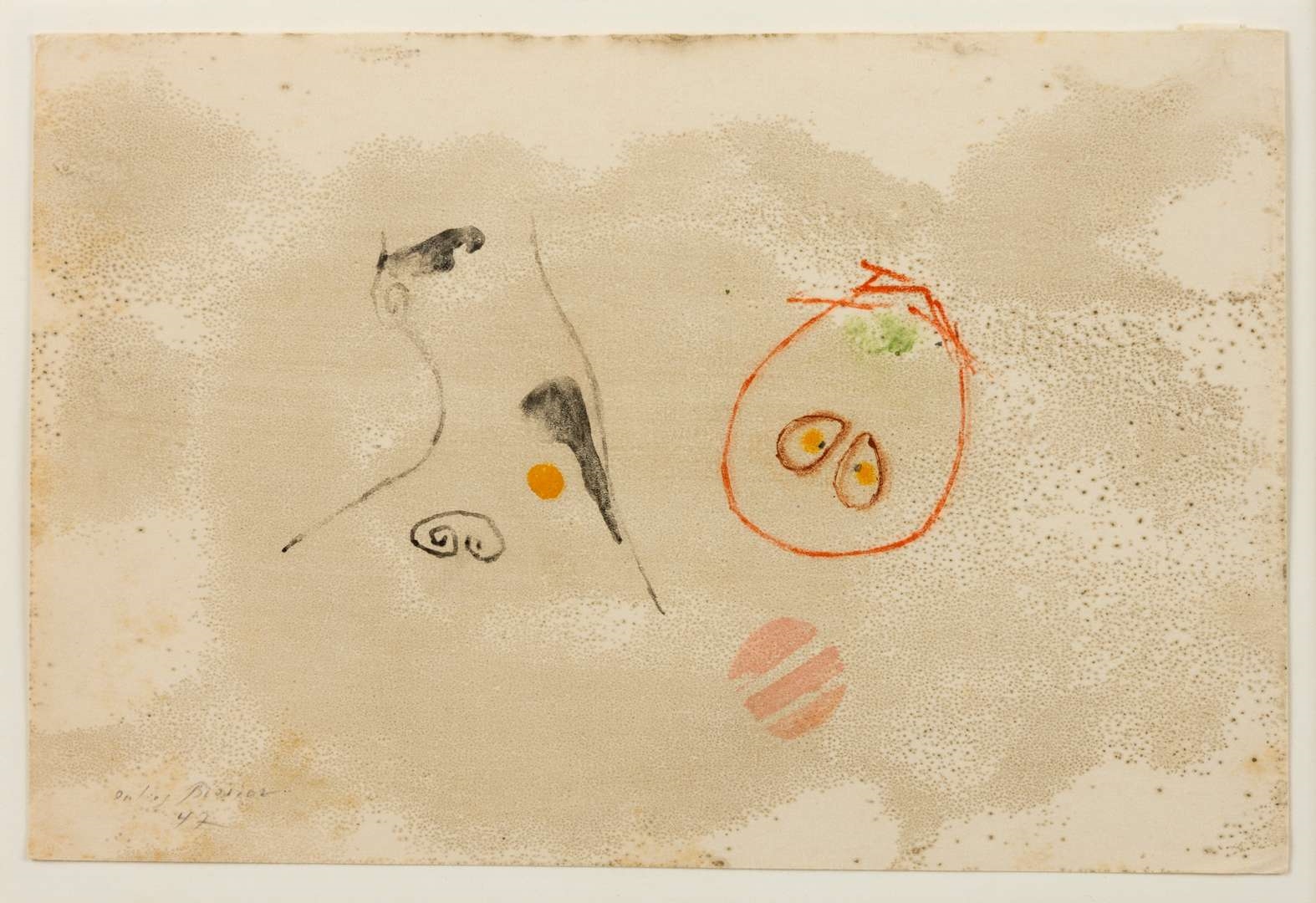 Julius Bissier | Untitled (1947) | MutualArt