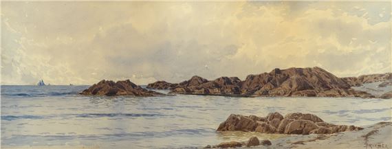 Rocky Coast - Alfred Thompson Bricher