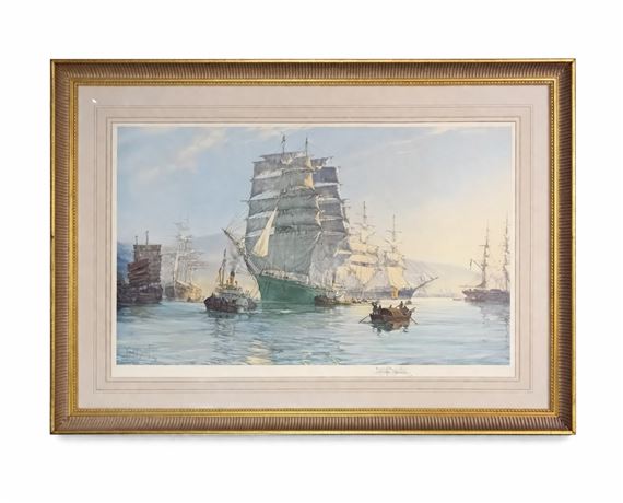 The Thermopylae Leaving Foochow - Montague Dawson