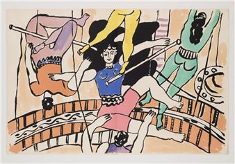 Fernand Léger: The Circus - The Israel Museum, Jerusalem