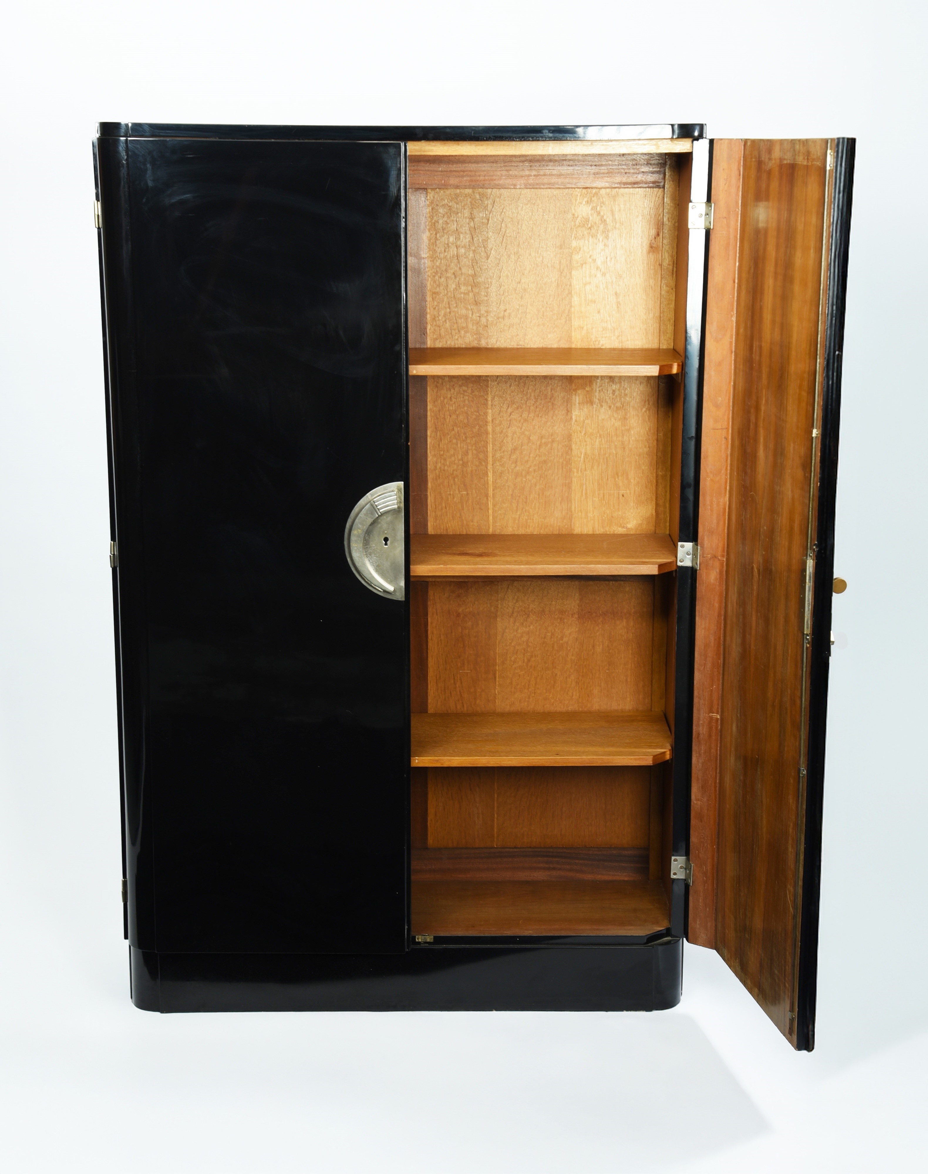 Émile-Jacques Ruhlmann | Two Art Deco cabinets or wardrobes (Circa 1930 ...