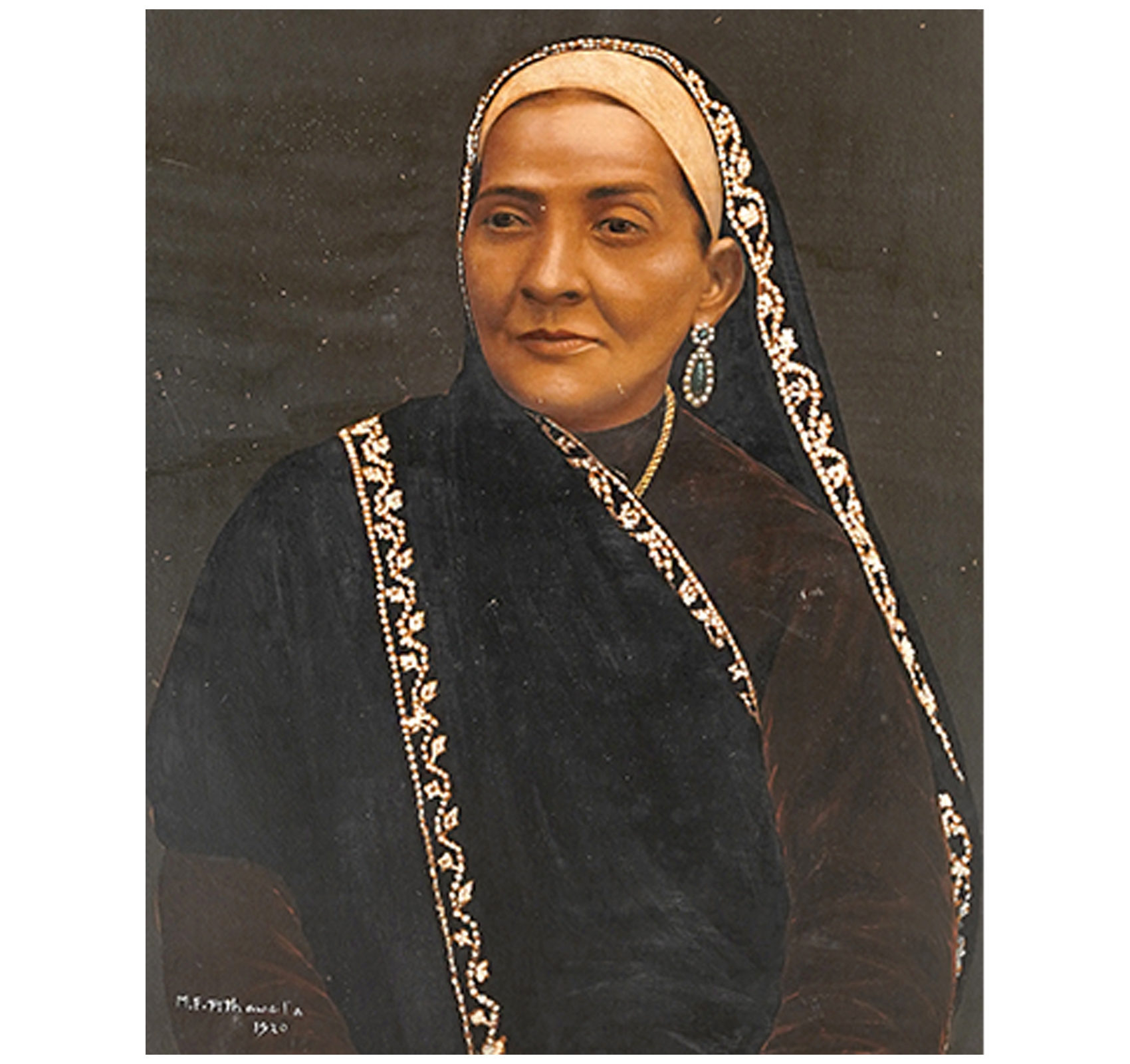 M. F. Pithawala | PORTRAIT OF A LADY (1920) | MutualArt