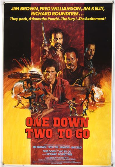 Brian Bysouth | One Down Two To Go (1982) One Sheet film poster (1982 ...